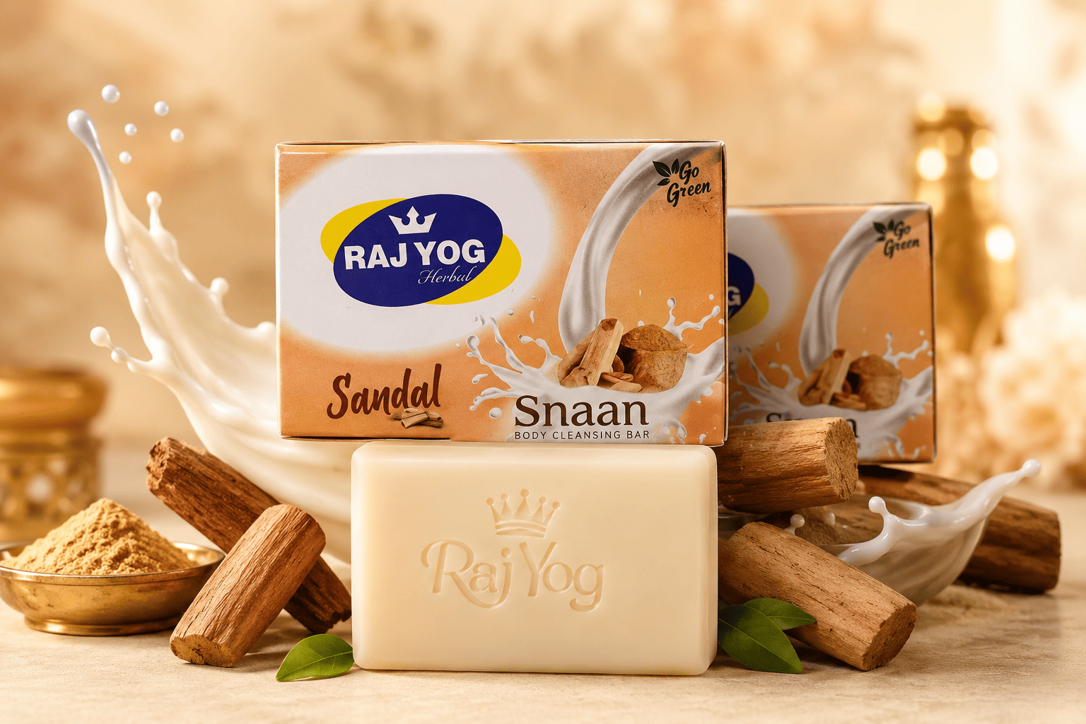 Raj Yog Herbal Snaan Sandal Soap