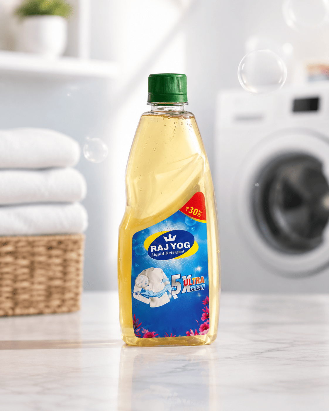 Raj Yog Liquid Detergent 5X Ultra Clean