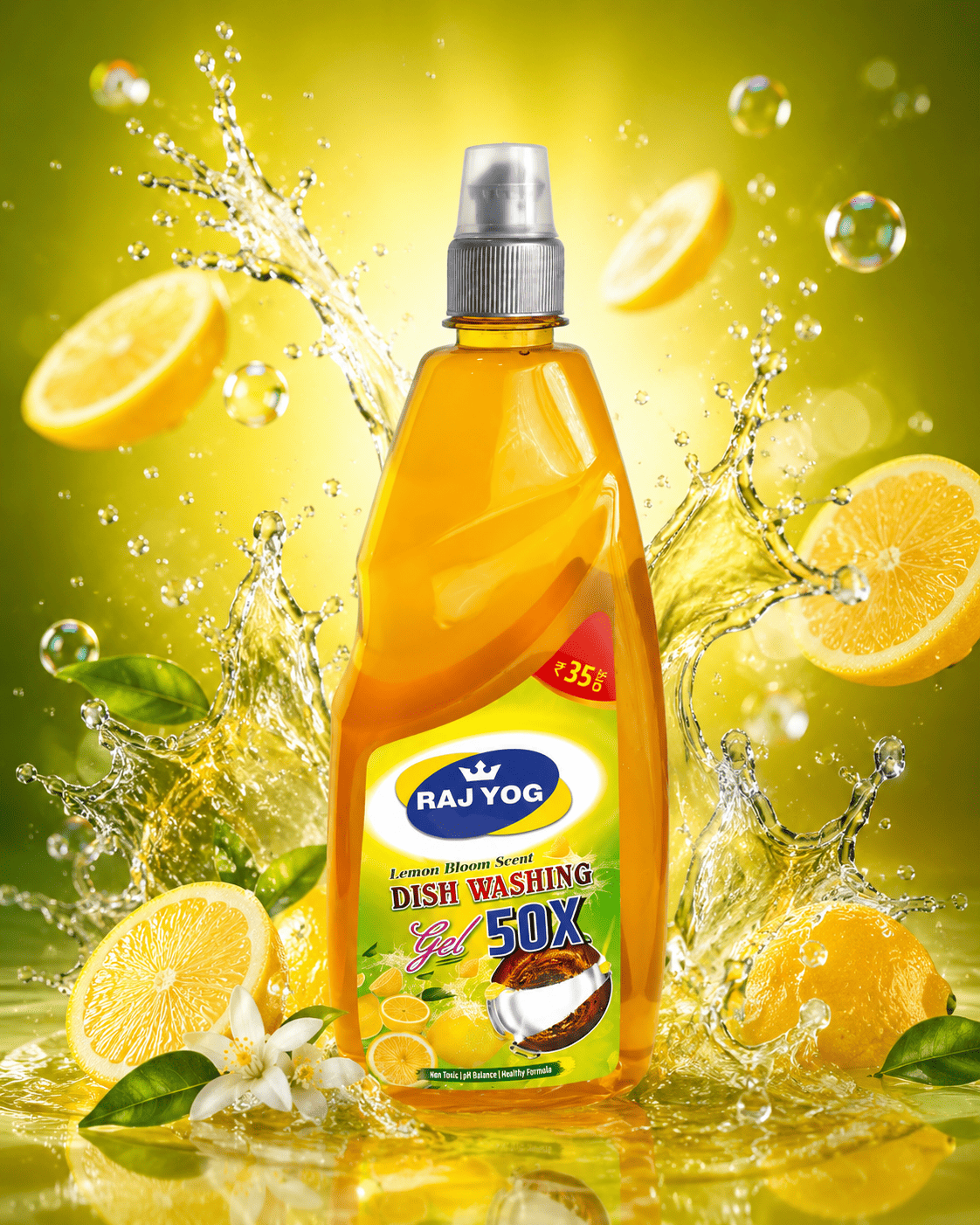 Raj Yog Dish Washing Gel 50X