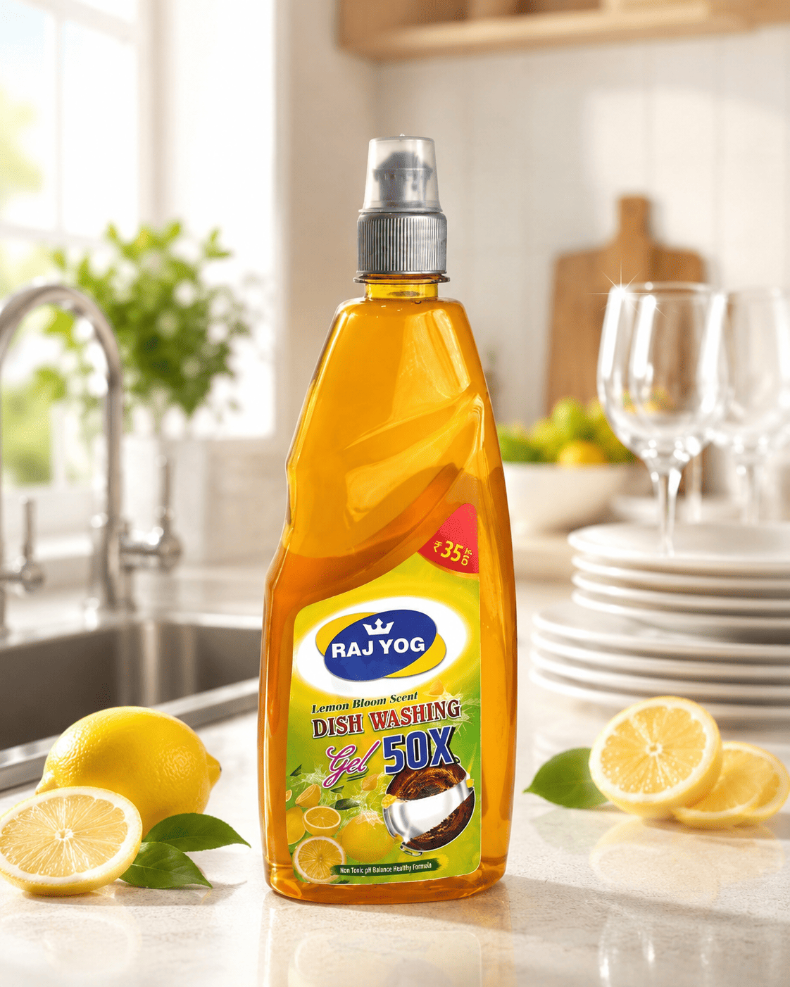 Raj Yog Dish Washing Gel 50X